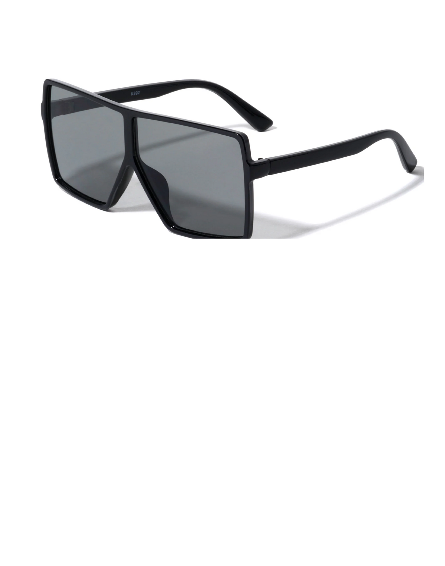 Squared Flat Top Rectangle Sunglasses