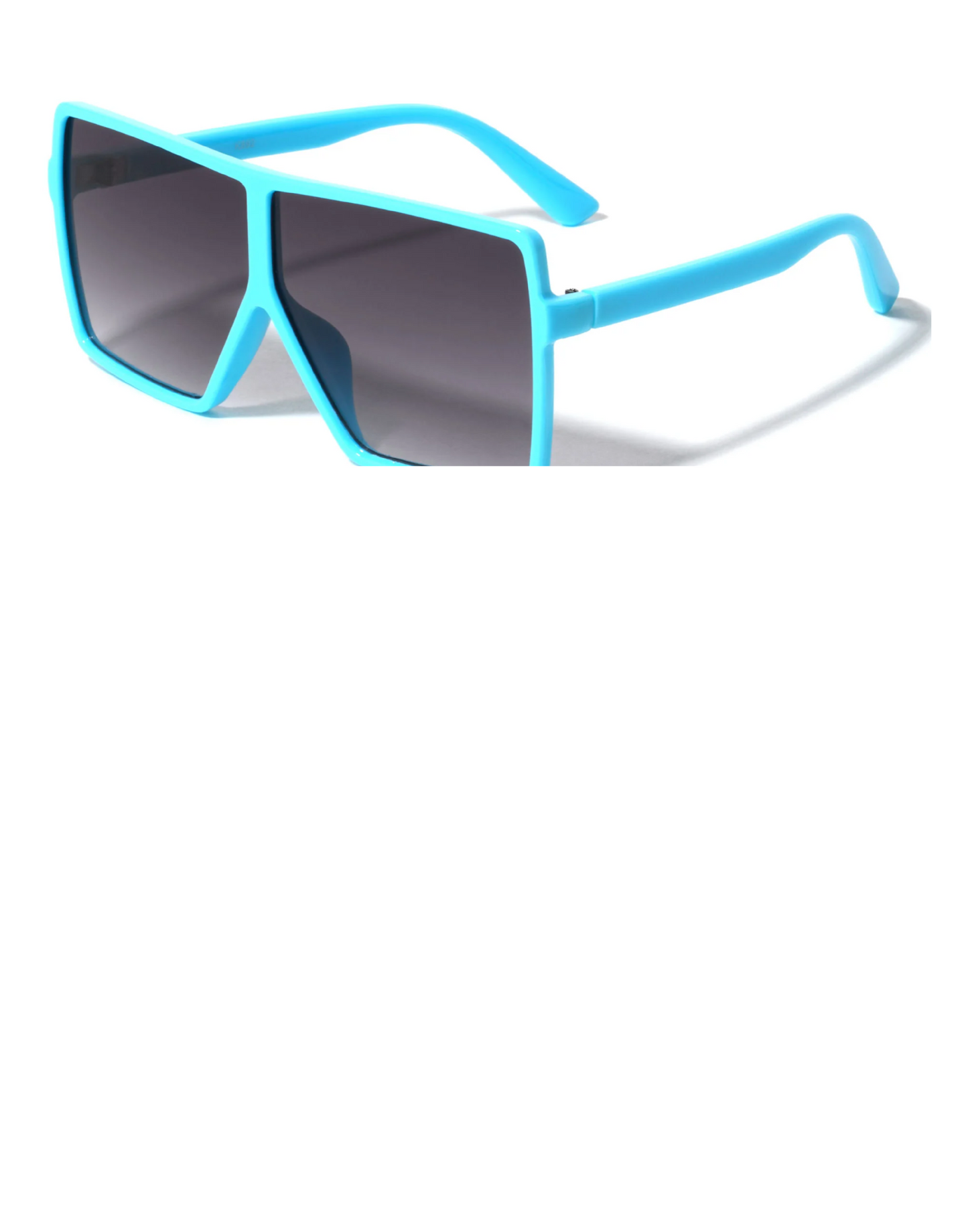 Squared Flat Top Rectangle Sunglasses