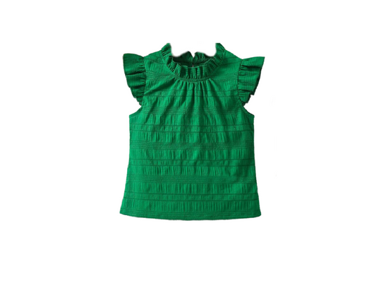 Girl Neck Ruffle top