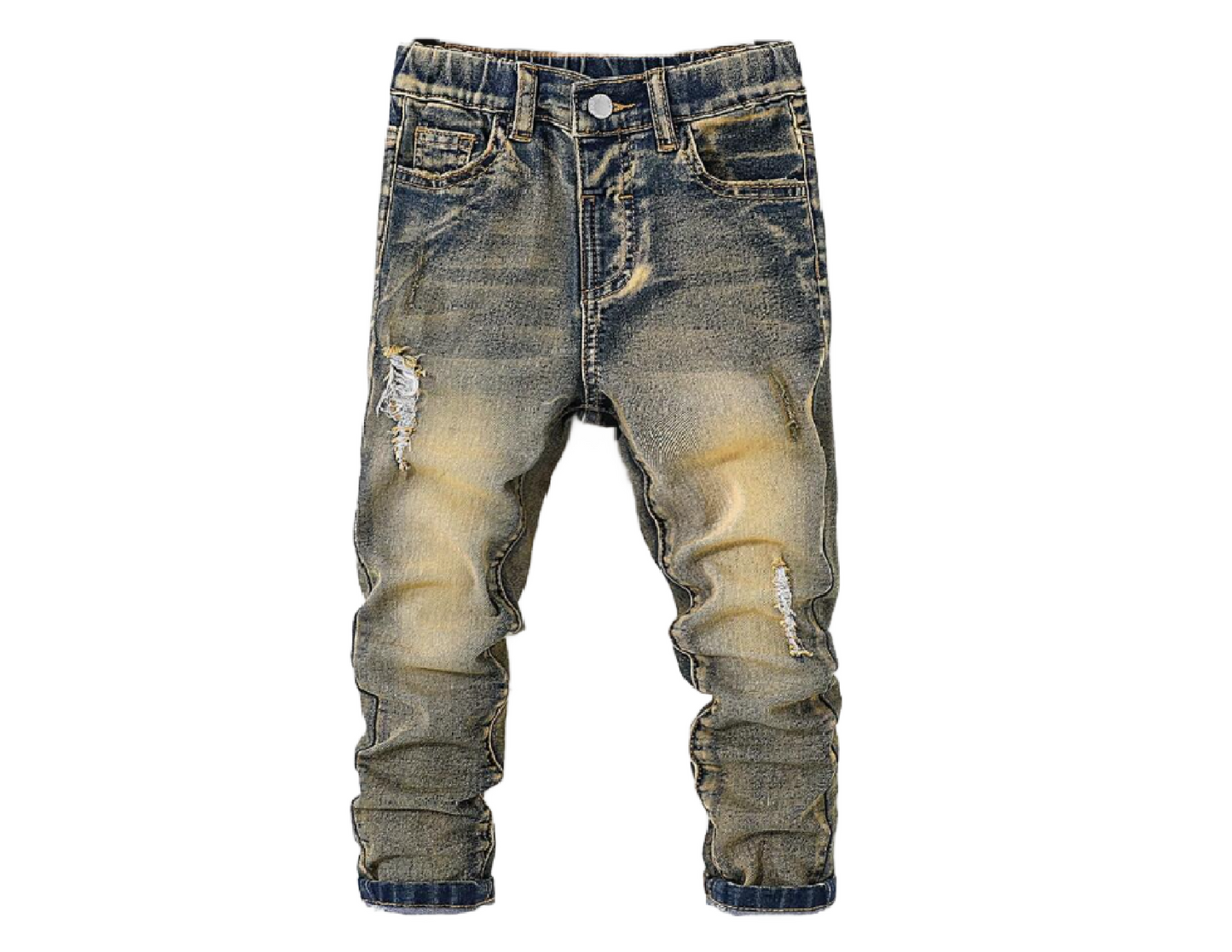 BOY GOLD WASH JEANS